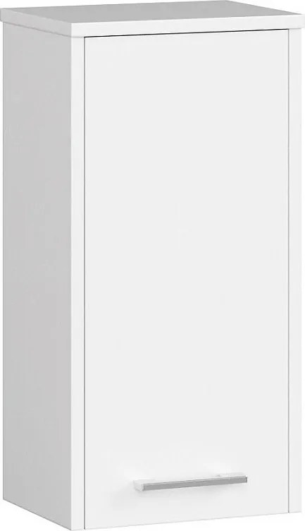 Szafka łazienkowa AKORD FIN Biała 30 cm 1 drzwi kolor Biały mat 2 półki 30x22,5x60 cm
