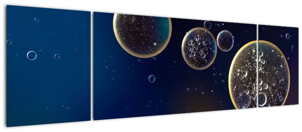 Obraz bąbelków (170x50 cm)