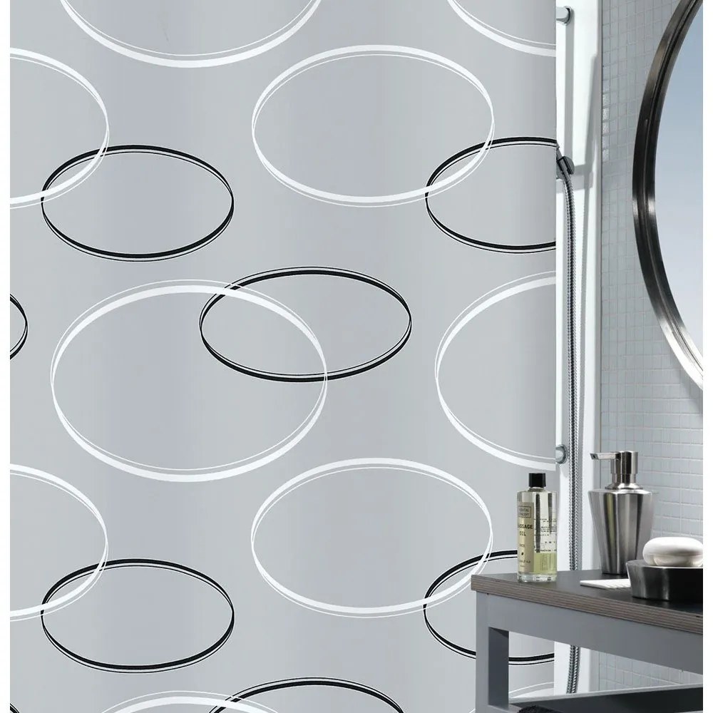 Zasłona prysznicowa 180x200 cm Anello – Spirella