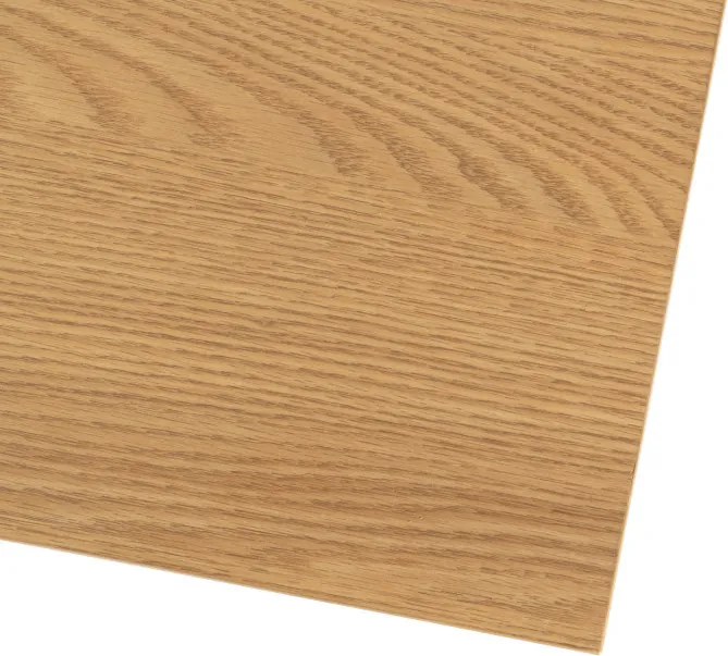 Stół Prostokątny Rozkładany EDWIN 160-260 cm Dąb Złoty/Czarny do Jadalni Nowoczesny Loft