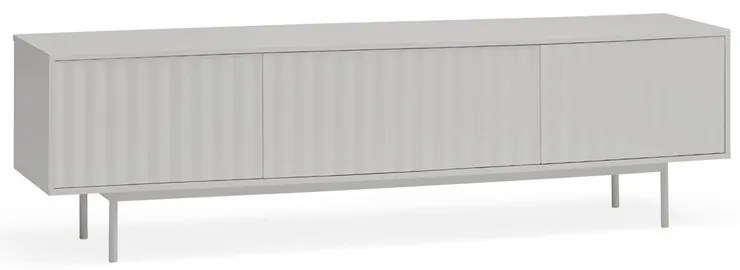 Szara szafka pod TV 180x52 cm Sierra – Teulat