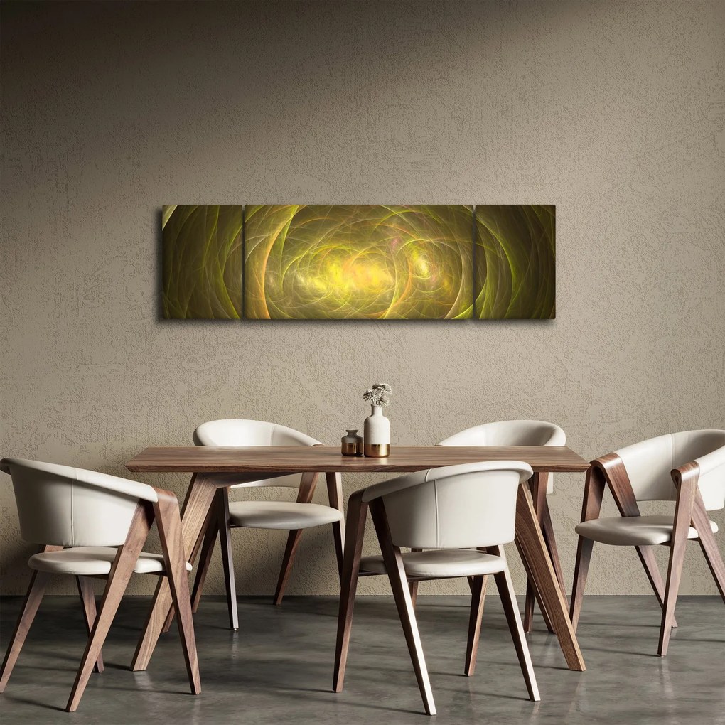Nowoczesny abstrakcyjny obraz (170x50 cm)