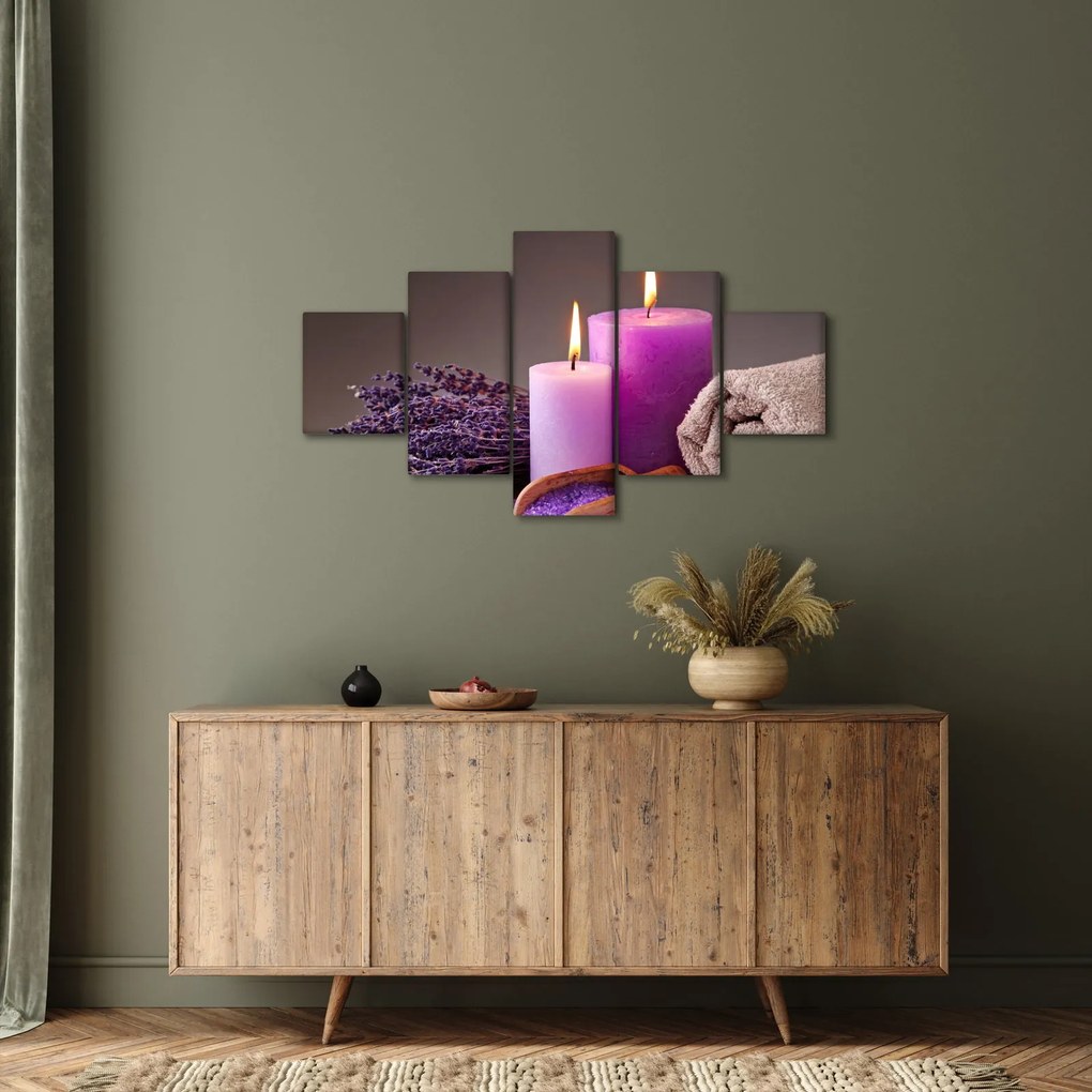 Obraz rzeczy spa (125x70 cm)