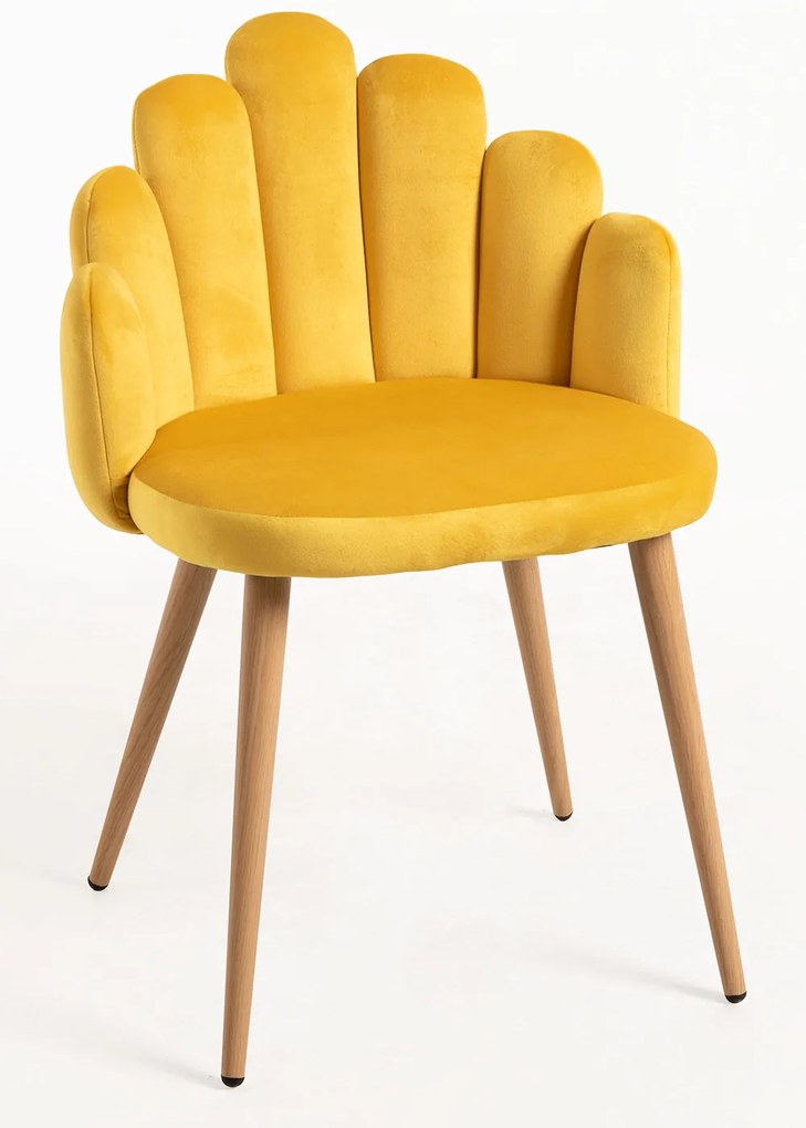 Rcznie aksamitne krzeso