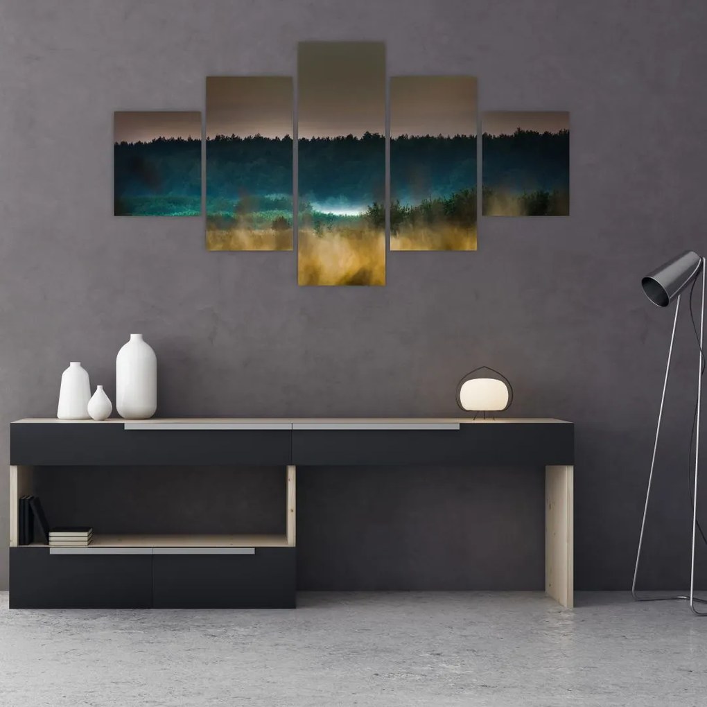 Obraz - Krajobraz górski (125x70 cm)