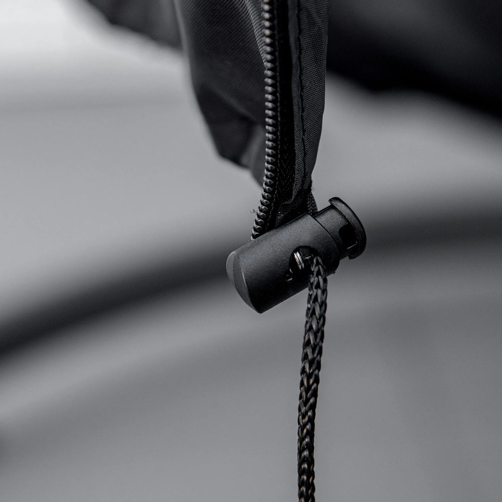 Outsunny pokrowiec na fotel wiszący wodoodporny 115x115x190 cm czarny | Aosom PL