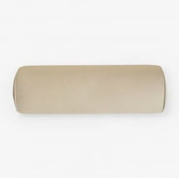 Poduszka Wałek 15x50 Cm Do Ogrodu Z Tkaniny Somalia Kremowa Tapioca - Sklum