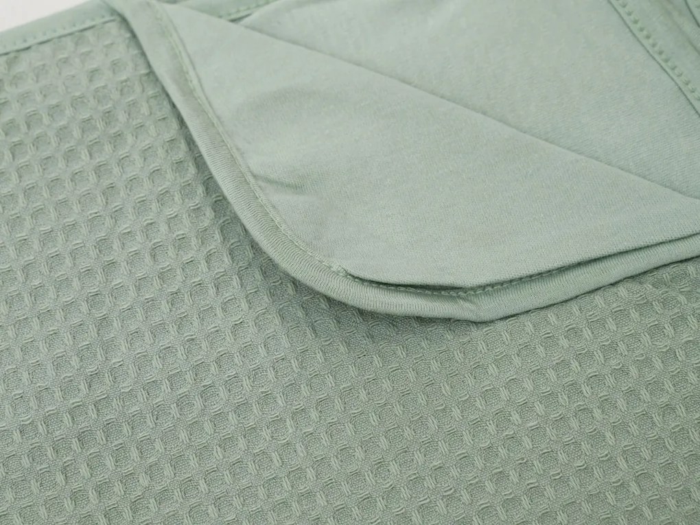 Dziecięcy kocyk bawełniany do łóżeczka DREAMLINE 75x100 cm Kolor: Jasnoszary