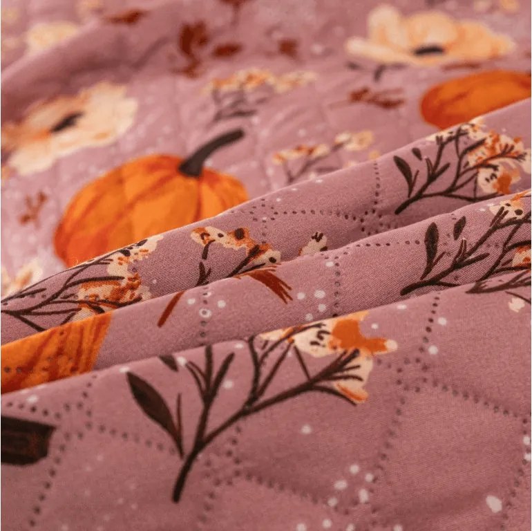 Narzuta na łóżko PUMPKINS ROSAVIE, staroróżowy Rozmiar: 170 x 210 cm