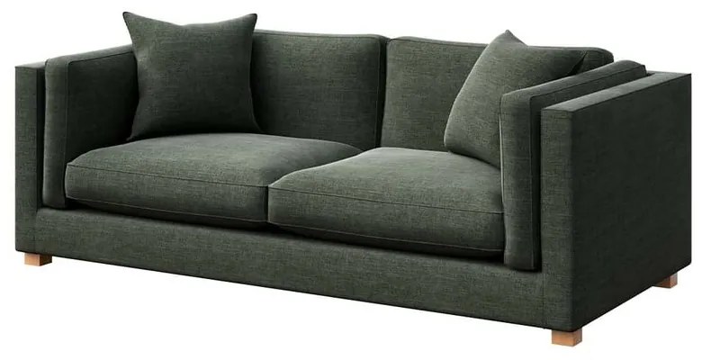 Zielona sofa 235 cm Pomo – Ame Yens