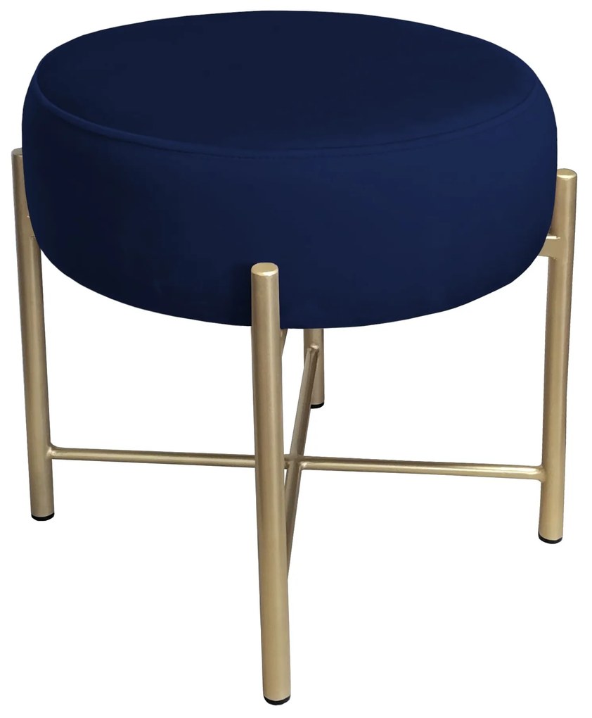 Taboret Pola noga metalowa złota MG16