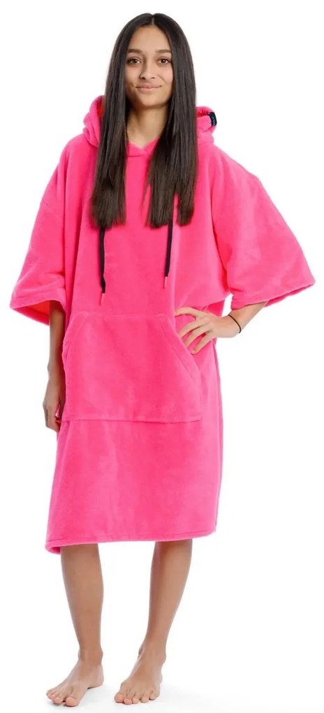 Towee Surf poncho MONO Bubblegum pink, 80 x 115 cm