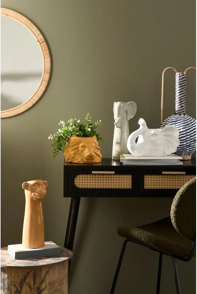 Tapicerowane krzesło w kolorze khaki Maddie – Yes Everyday