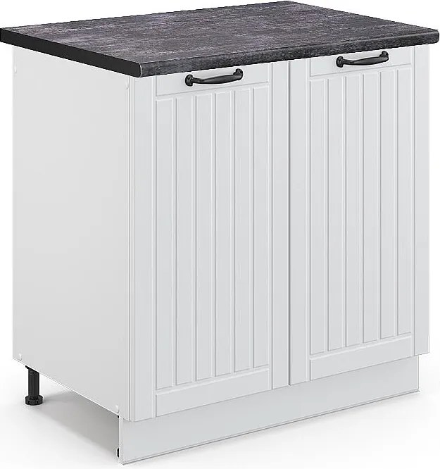 Szafka pod zlew biały domek wiejski 80x60x82 fame-line