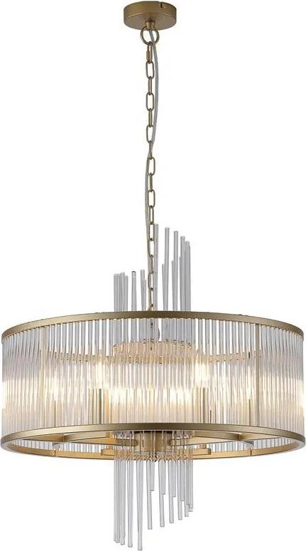 Searchlight 11600-6GO - Żyrandol na łańcuchu LARA 6xE14/60W/230V