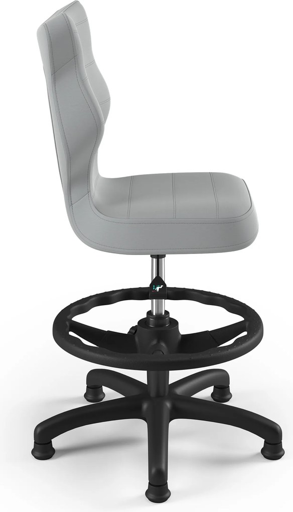 Krzesło dziecięce Petit czarny Velvet 03 rozmiar 4 (133-159 cm) WK+P