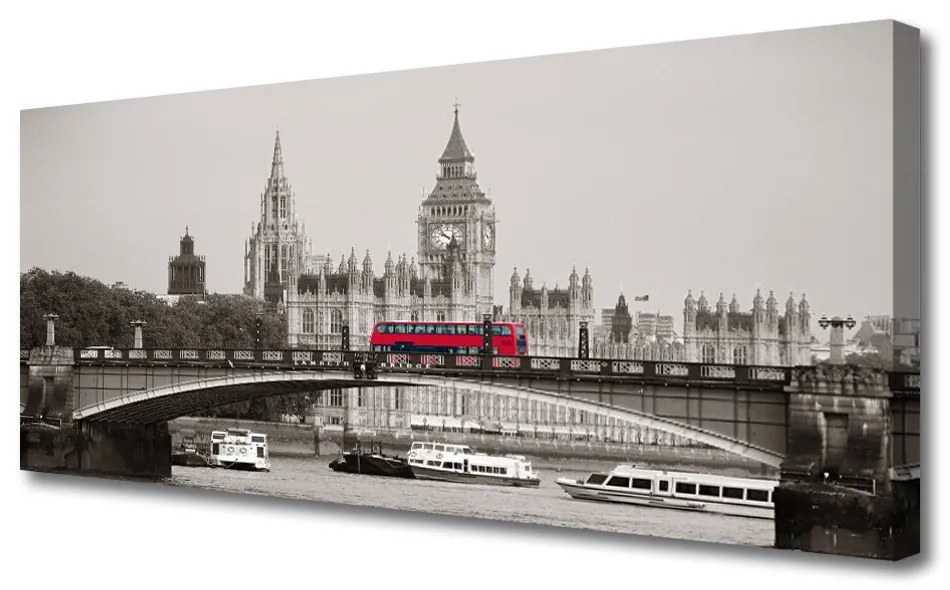 Obraz Canvas Most Londyn Big Ben