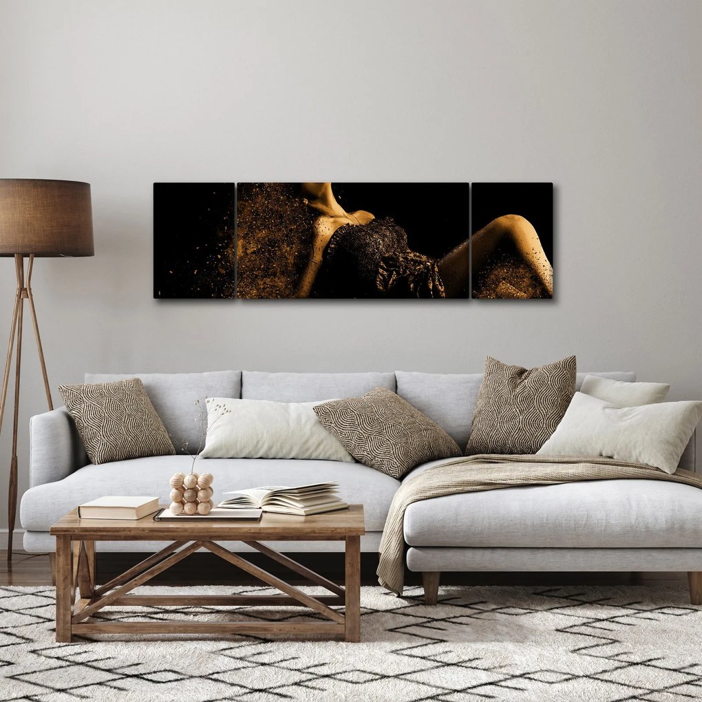 Obraz - Kobieta ze złota (170x50 cm)