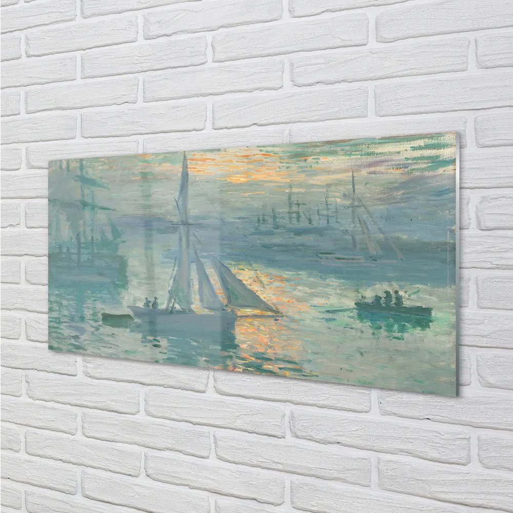 Obraz akrylowy Wschód słońca - Claude Monet