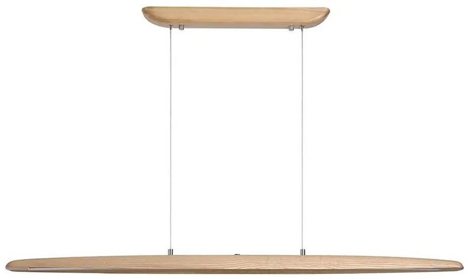 Searchlight 31501NA - LED ściemnialny żyrandol na lince KENZIE LED/29W/230V 2700/3000/4000K