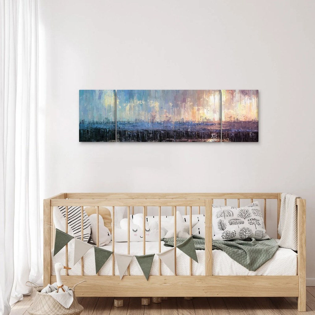 Obraz - Abstrakcja (170x50 cm)