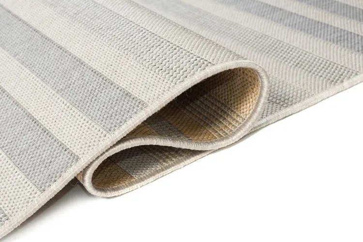 Sznurkowy dywan w kolorowe paski M3-G61