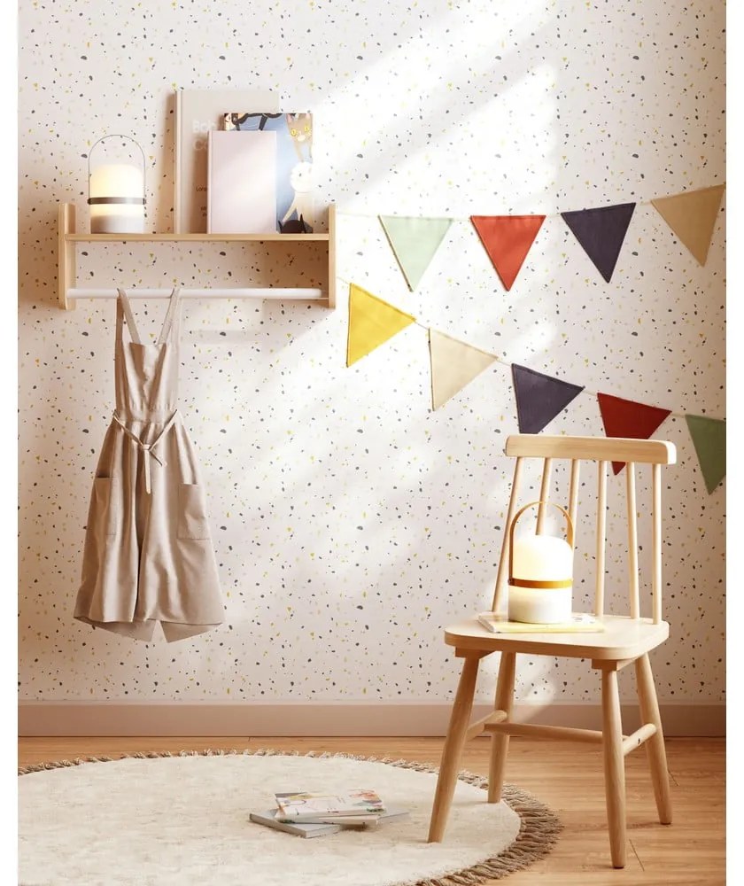 Dziecięcy wieszak ścienny z litego drewna sosnowego w naturalnym kolorze 52,5x20 cm Florentina – Kave Home