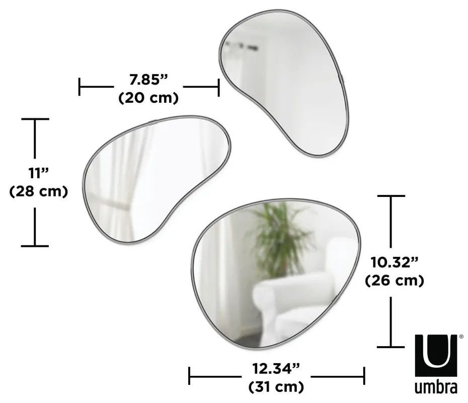Lustro ścienne 31x25 cm Hubba – Umbra