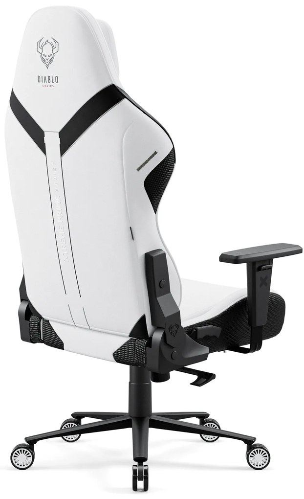 Fotel gamingowy Diablo X.One Prime, Normal Size, Ghosted White