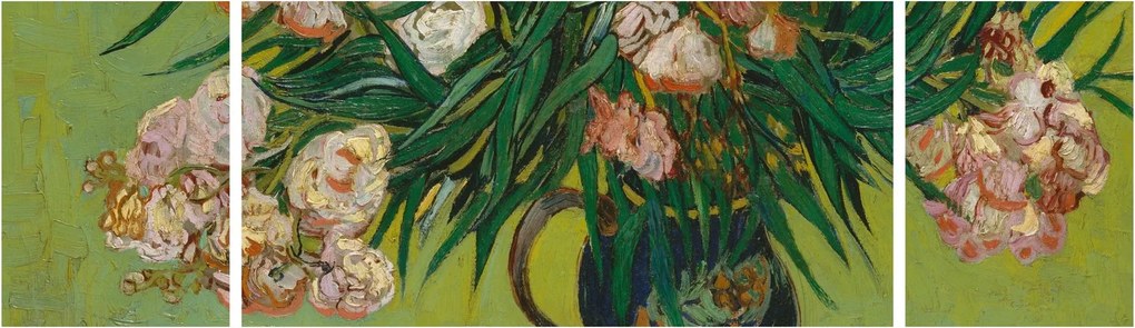 Obraz - Vincent van Gogh, Oleanders, reprodukcje (170x50 cm)