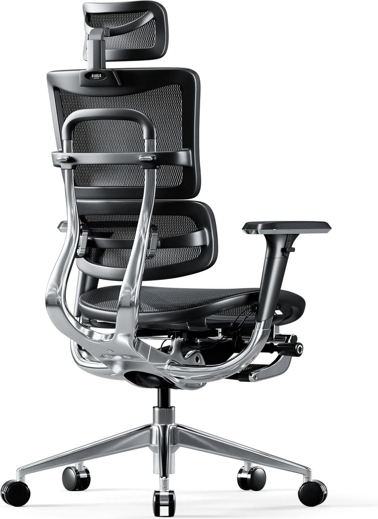 Fotel ergonomiczny Diablo V-Master, czarny