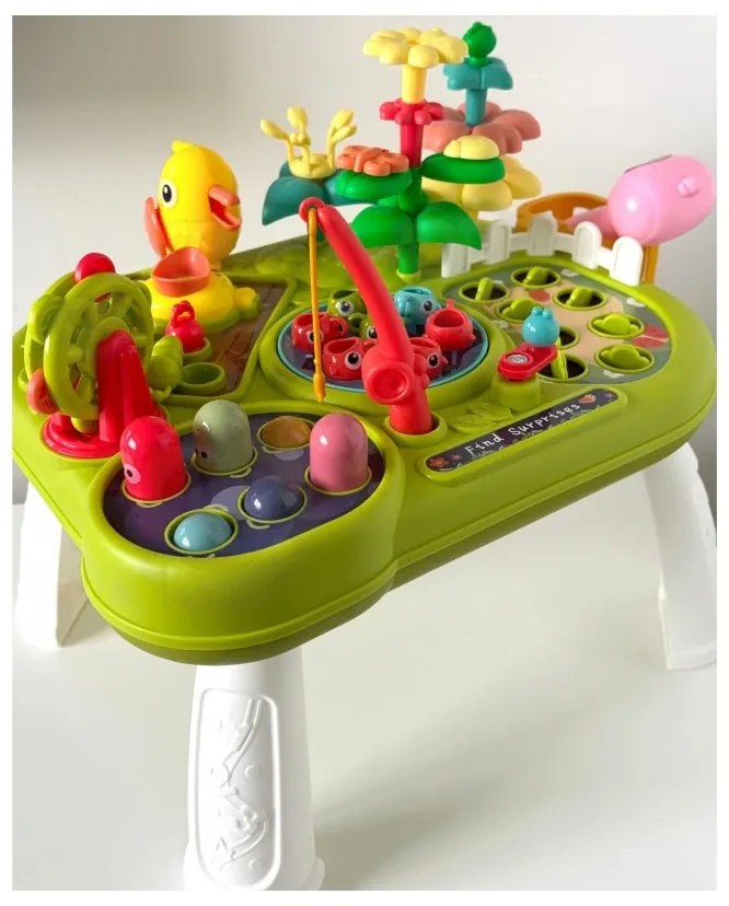 Woopie baby interaktywny multistolik edukacyjny 8w1 montessori