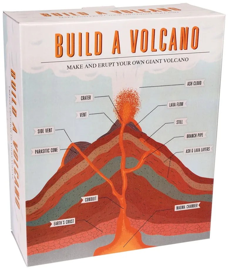 Zestaw kreatywny Build a Volcano – Rex London