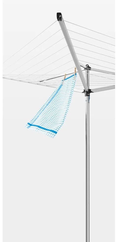 Ogrodowa suszarka na pranie w kolorze srebra 30 m Essential – Brabantia