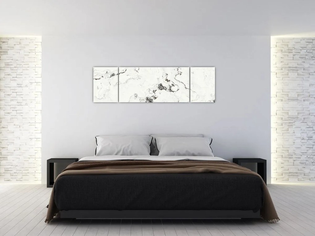 Obraz - Biały marmur (170x50 cm)