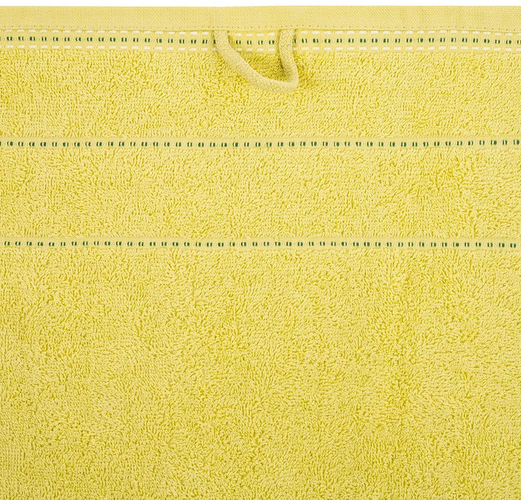 Ręcznik BARBARA 50x90 cm jasnozielony, 100% bawełna