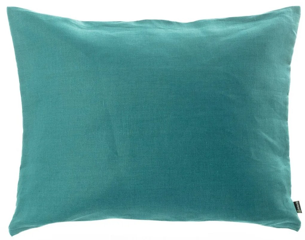 Poszewka Linen 50x60cm emerald green