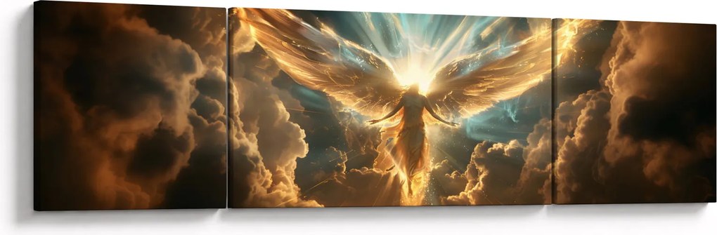 Obraz - Mitologia anielska (170x50 cm)