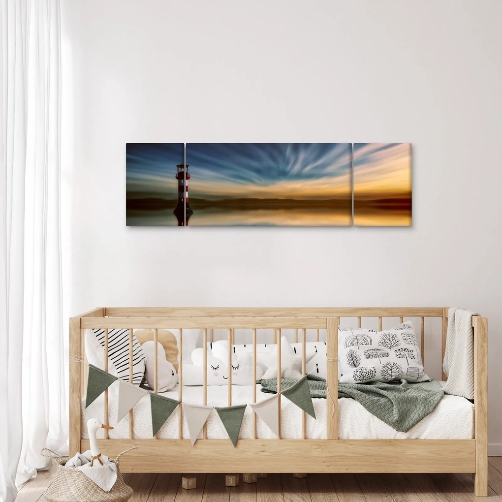 Obraz latarni morskiej (170x50 cm)