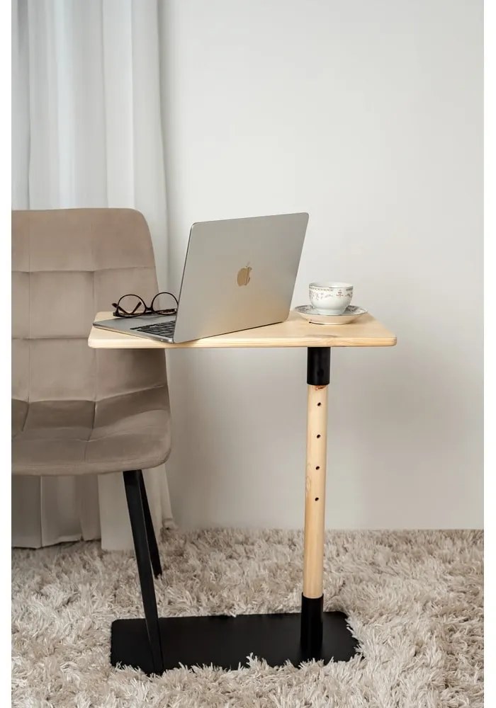 Stolik z litego drewna sosnowego 30x55 cm Adjust – Karup Design