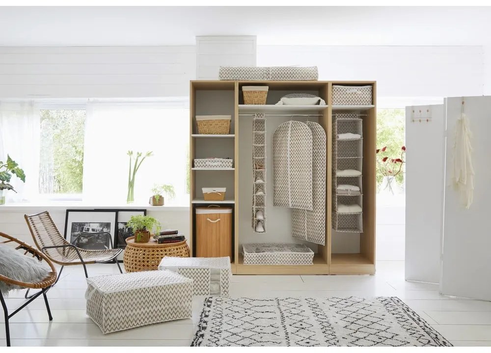 Naturalny bambusowy kosz na pranie 78 l Bamboo – Compactor