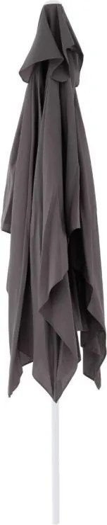 Parasol z prostokątnym uchwytem - antracyt 1,9x2,8m