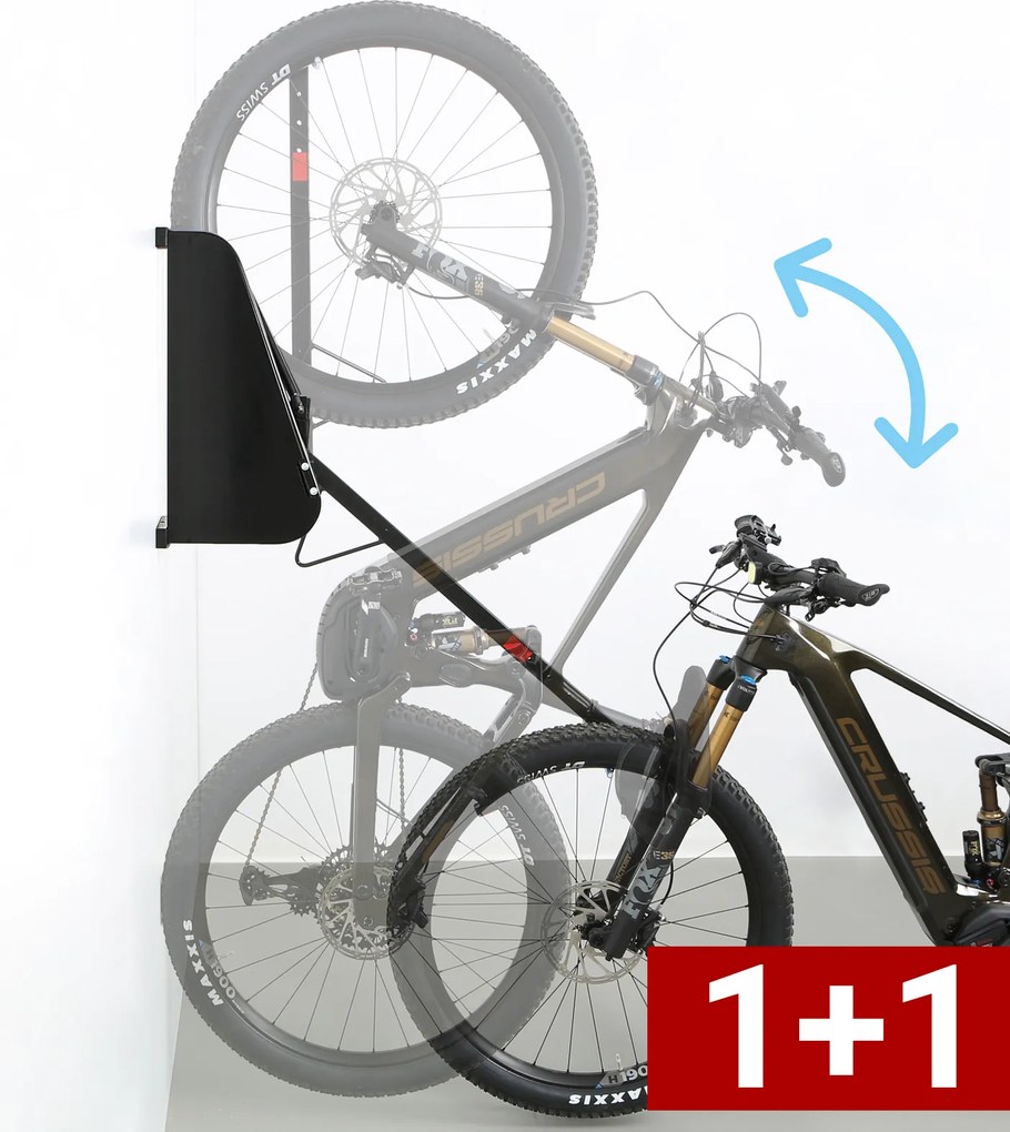 Uchwyt na rowery elektryczne UpBike do łatwego podnoszenia 1+1 GRATIS, zabudowane boki