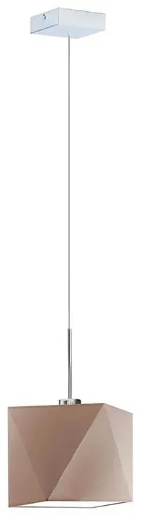 Regulowana lampa wisząca na stalowym stelażu - D7-K29