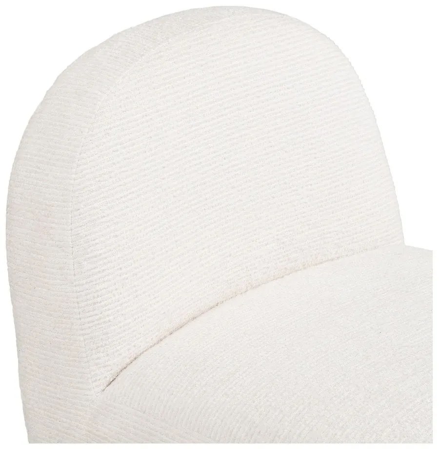 Kremowy obrotowy fotel Milo – House Nordic