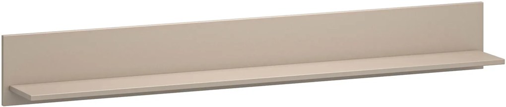 Minimalistyczna półka ścienna taupe M9-H30