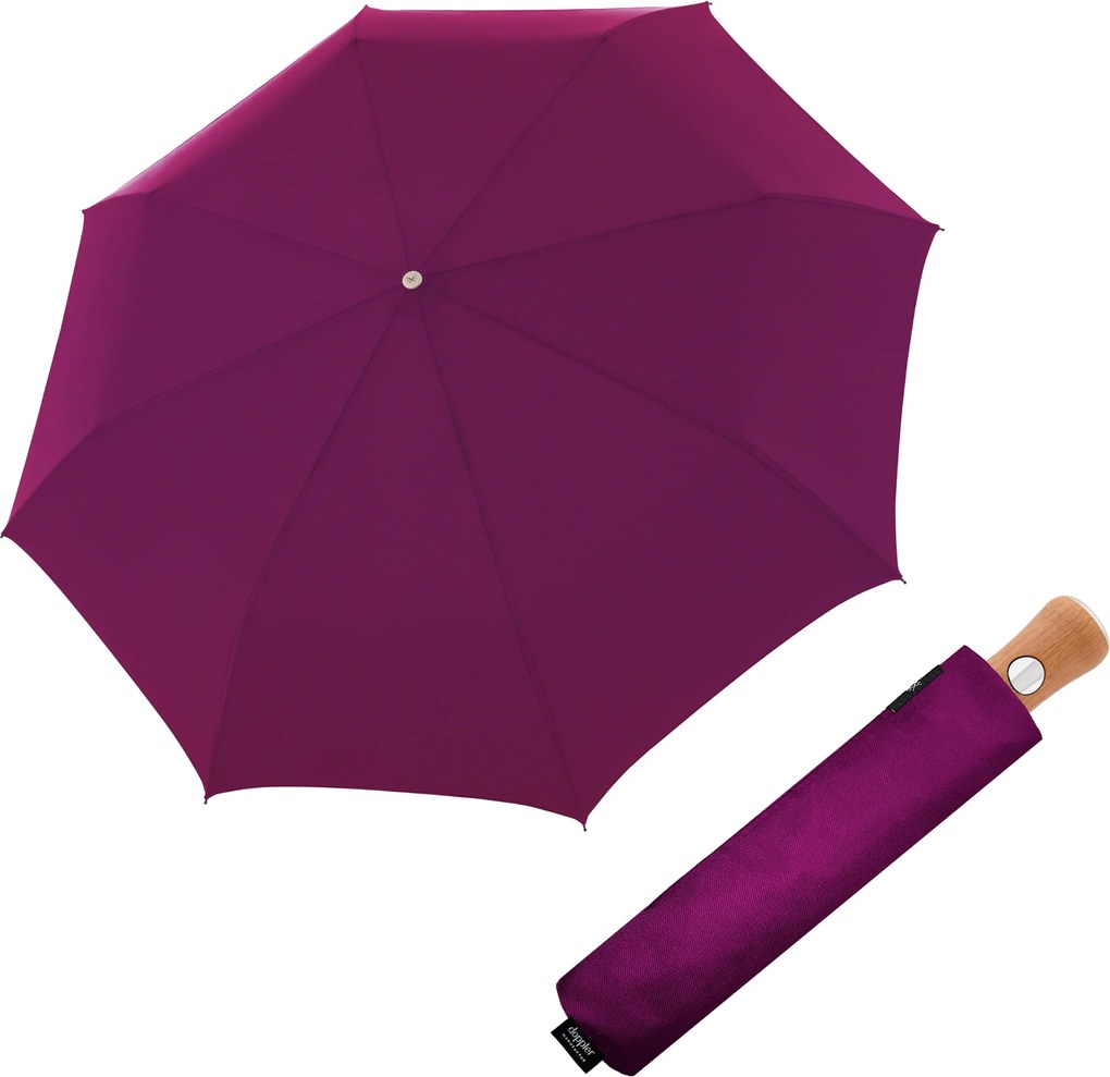 Doppler Manufaktur Bellino Nickel matt Oxford parasol automatyczny