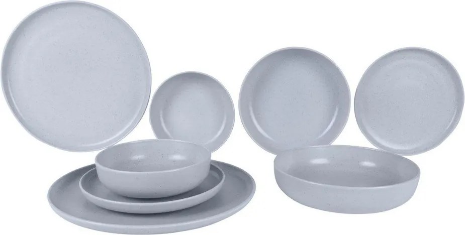 Porcelanowy zestaw talerzy 8 szt. – Hermia