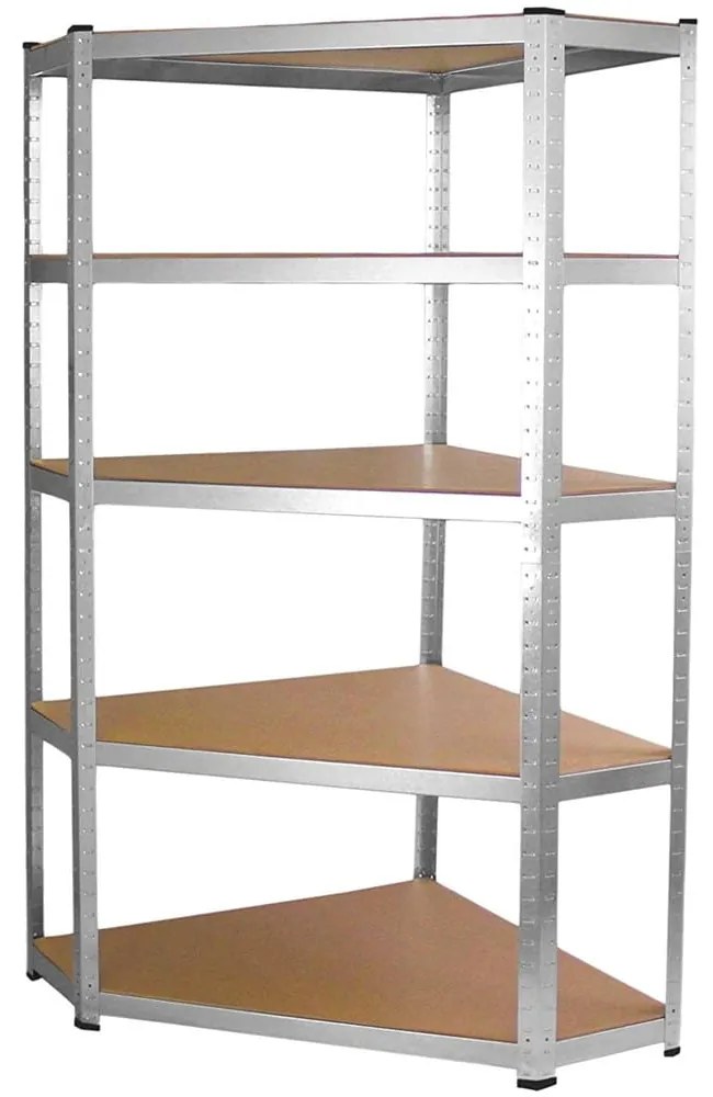 Regał Magazynowy duży narożny GC9030 METALOWE