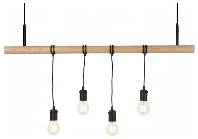 LED Żyrandol na lince 4xE27/6,5W/230V 2500K